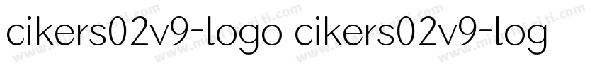 cikers02v9-logo cikers02v9-logo字体转换